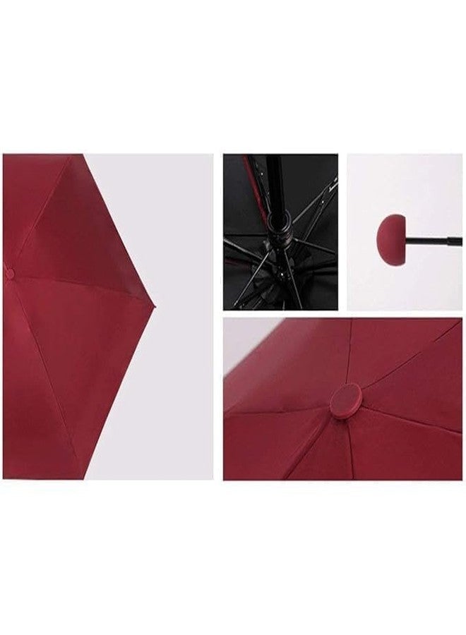 MAKE A WISH Portable UV Protection Foldable Portable Waterproof Capsule Umbrella For Rain while traveling, Mini Compact Foldable Design Travel Umbrella For Men and Women (multicolor) - Image 5